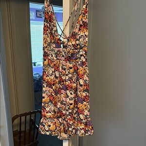 Urban Outfitters Floral Mini Dress - Multicolor